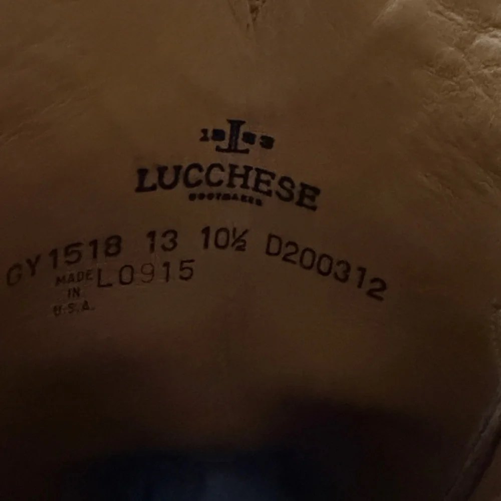 Lucchese Devin Tan Leather - Picture 8 of 8
